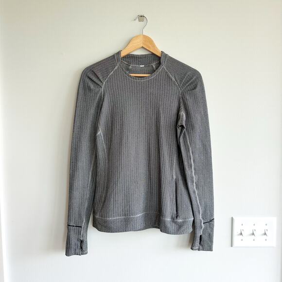 Lululemon Think Fast Long Sleeve Running Pullover 8 - Picture 1 of 7